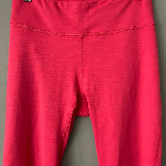 Outdoor Voices 3/4 Warmup Leggings Red - M - Picture 2 of 6